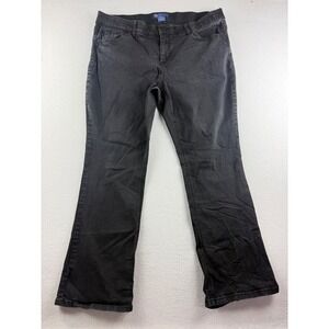 Democracy Ab solution Womens 20W Faded Black Bootcut Jeans WR11221SL Stretch